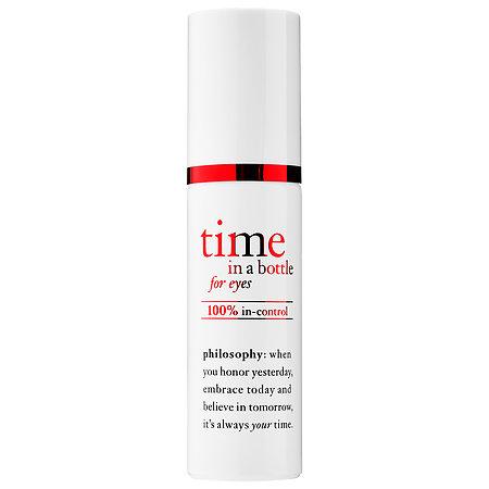 Philosophy Time In A Bottle For Eyes 100% In-control 0.5 Oz/ 15 Ml