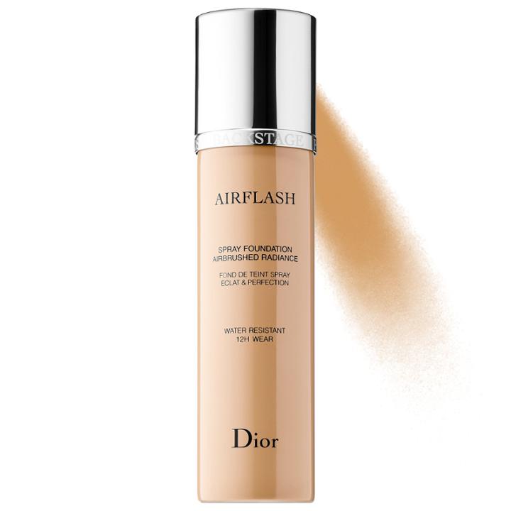 Dior Dior Airflash Spray Foundation 2.5 Warm Olive (321) 2.3 Oz/ 70 Ml