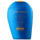 Shiseido Wetforce Ultimate Sun Protection Lotion Broad Spectrum Spf 50+ For Face/body 3.3 Oz/ 100 Ml