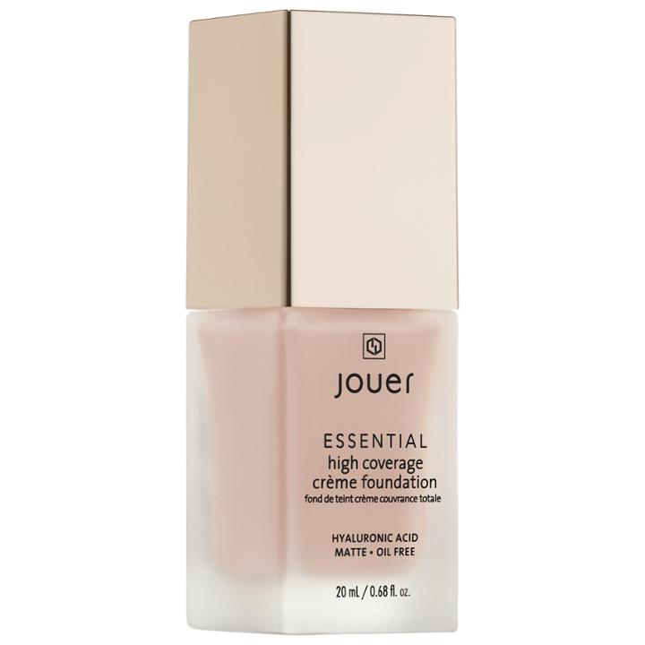 Jouer Cosmetics Essential High Coverage Crme Foundation Ivory 0.68 Oz/ 20 Ml