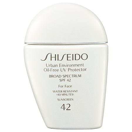 Shiseido Urban Environment Oil-free Uv Protector Broad Spectrum Spf 42 For Face 1 Oz/ 30 Ml