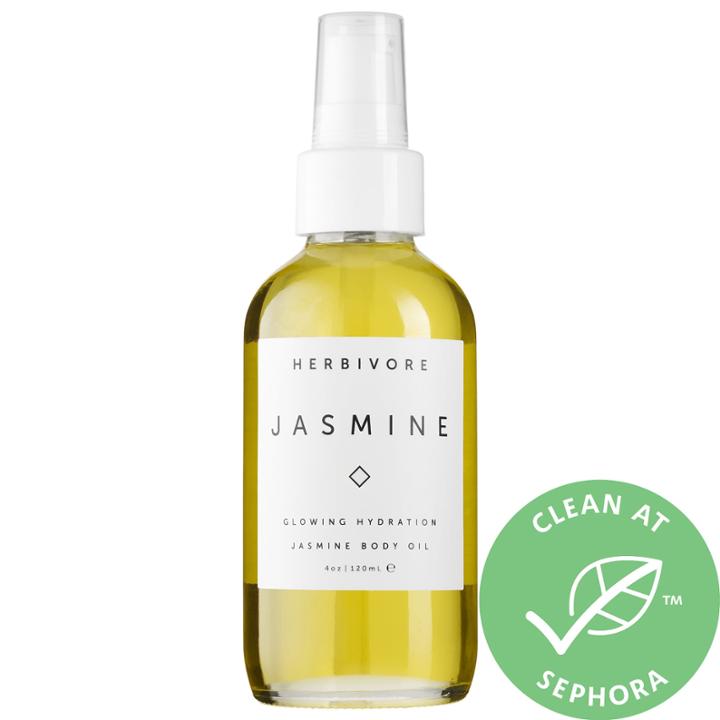 Herbivore Jasmine Glowing Hydration Body Oil 4 Oz/ 118 Ml