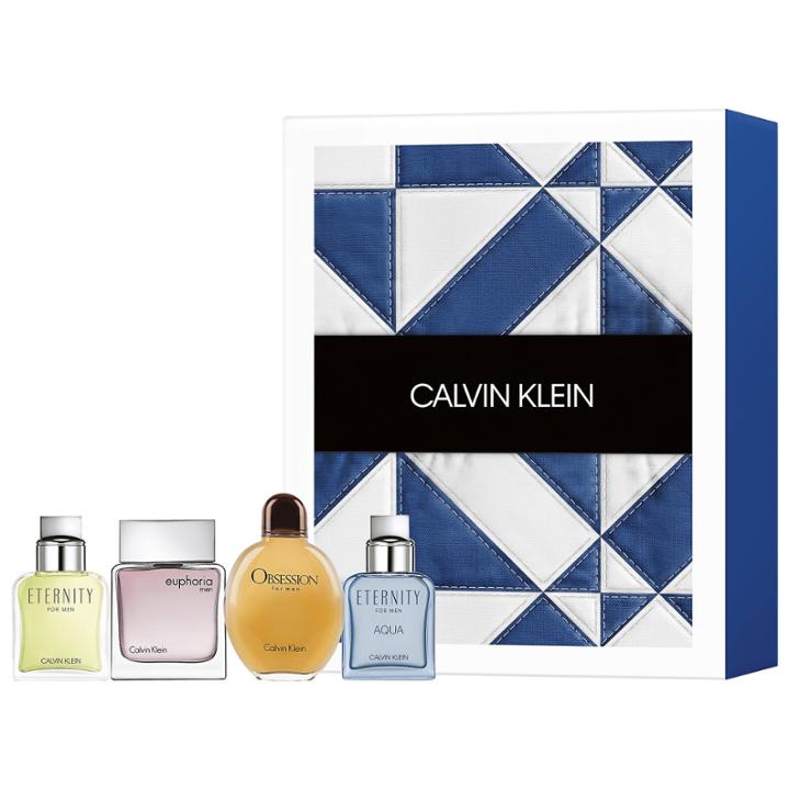 Calvin Klein Calvin Klein Men's Multiline Coffret Set 4 X 0.5 Oz/ 15 Ml