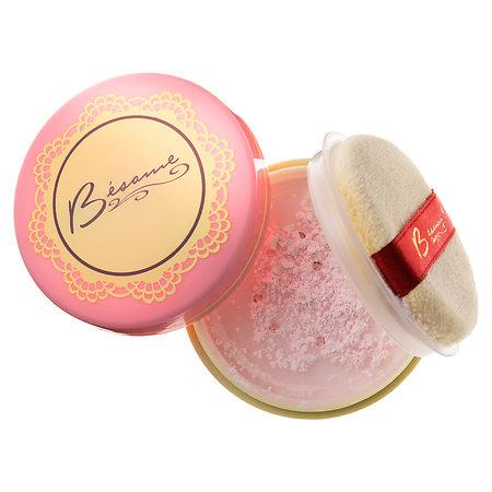 Besame Cosmetics Brightening Face Powder Vanilla Rose 0.21 Oz