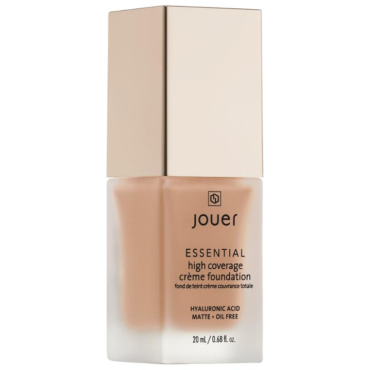 Jouer Cosmetics Essential High Coverage Crme Foundation Pebble 0.68 Oz/ 20 Ml