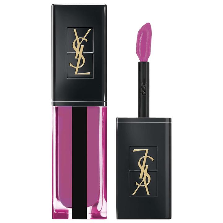 Yves Saint Laurent Water Stain Lip Stain 611 Vivid Violet Bath 0.2 Oz/ 5.9 Ml