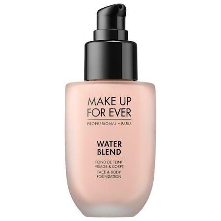 Make Up For Ever Water Blend Face & Body Foundation Y245 1.69 Oz/ 50 Ml