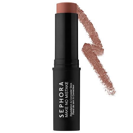Sephora Collection Make No Mistake Foundation & Concealer Stick 15 Mahogany 0.41 Oz/ 11.6 G