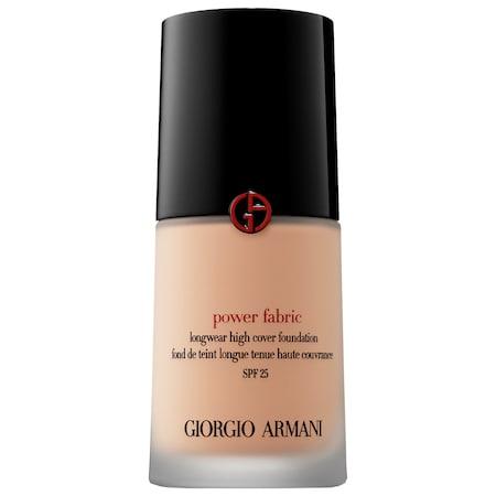 Giorgio Armani Beauty Power Fabric Longwear High Cover Foundation Spf 25 3.25 1 Oz/ 30 Ml