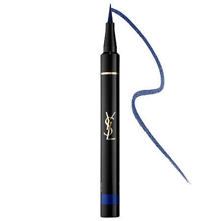 Yves Saint Laurent Eyeliner Effet Faux Cils Shocking - Bold Felt-tip Eyeliner Pen Deep Blue 3