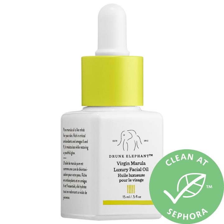 Drunk Elephant Virgin Marula Antioxidant Face Oil 0.5 Oz/ 15 Ml