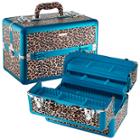 Sephora Collection License To Leopard Large Traincase 14 X 8.5 X 9