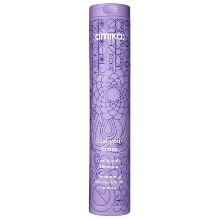 Amika Bust Your Brass Cool Blonde Shampoo 8 Oz/ 236 Ml