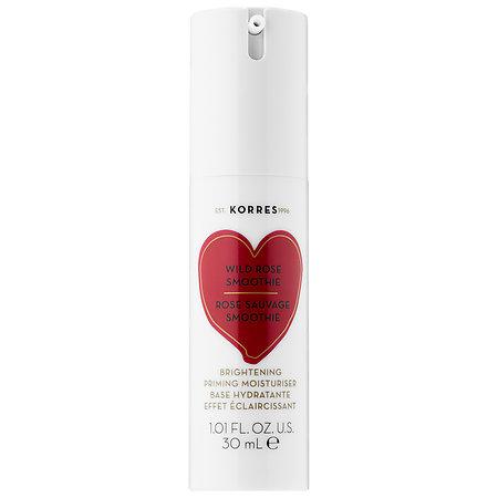Korres Wild Rose Smoothie Brightening Priming Moisturiser 1.01 Oz/ 30 Ml