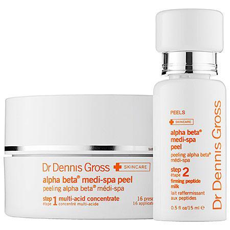 Dr. Dennis Gross Skincare Alpha Beta(r) Medi Spa Peel 16 Treatments (step 1) + 0.5 Oz Step 2