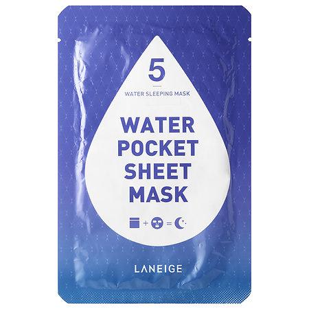 Laneige Water Pocket Sheet Mask Sleeping Mask (replenishing) 1 Single-use Mask