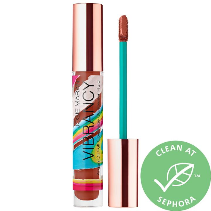 Josie Maran Vibrancy Argan Oil Full Coverage Concealer Fluid Deep 0.17 Oz/ 5 Ml