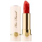 Too Faced Peach Kiss Moisture Matte Long Wear Lipstick - Peaches And Cream Collection Muy Caliente