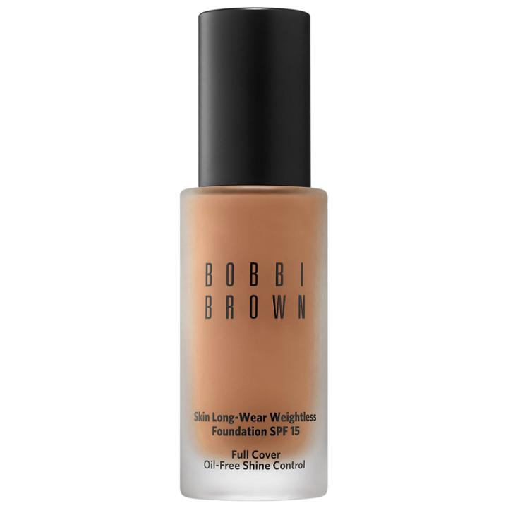 Bobbi Brown Skin Long-wear Weightless Foundation Spf 15 Warm Almond (w-086) 1 Oz/ 30 Ml