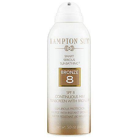 Hampton Sun Spf 8 Continuous Mist Sunscreen With Bronzer 5 Oz