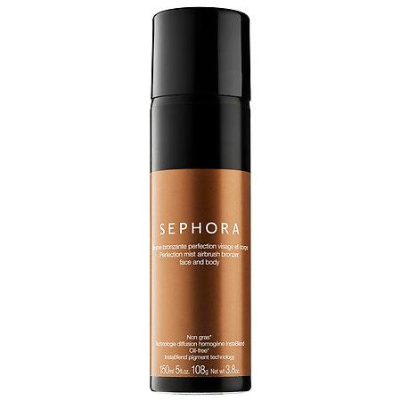 Sephora Collection Perfection Mist Airbrush Bronzer Face And Body Medium/deep 3.8 Oz