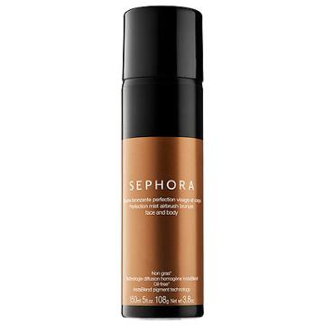 Sephora Collection Perfection Mist Airbrush Bronzer Face And Body Medium/deep 3.8 Oz