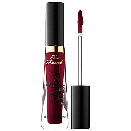 Too Faced Melted Latex Liquified High Shine Lipstick Bite Me 0.4 Oz/ 11.83 Ml