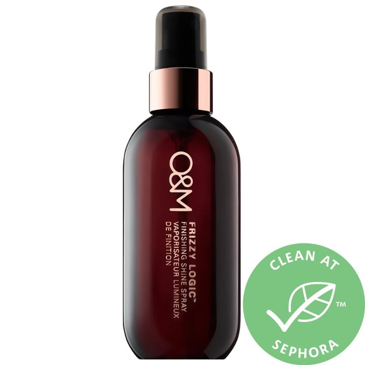 O & M Frizzy Logic Finishing Shine Spray 3.4 Oz/ 100 Ml