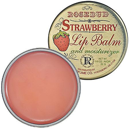 Rosebud Perfume Co. Strawberry Lip Balm Strawberry Lip Balm 0.8 Oz