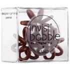 Invisibobble Nano The Styling Hair Ring Pretzel Brown 3 Styling Hair Rings