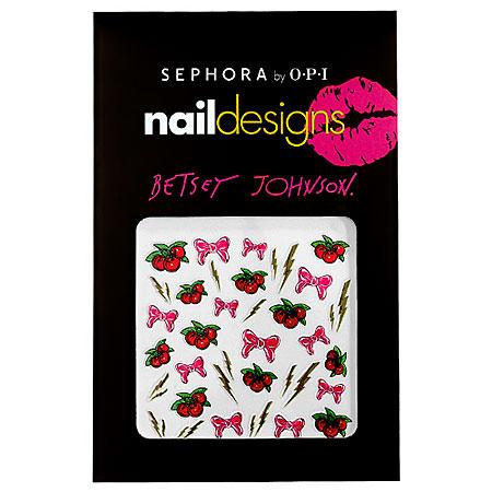 Sephora By Opi Betsey Johnson Naildesigns Cherries, Lightening Bolts, Bows