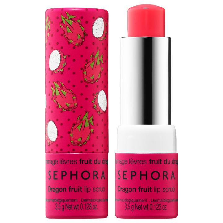 Sephora Collection Lip Balm & Scrub Dragonfruit 0.123 Oz/ 3.5g