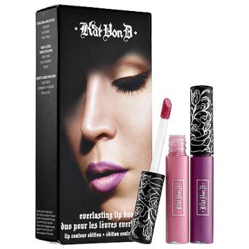 Kat Von D Everlasting Lip Duo: Lip Contour Edition Melancholia/ Susperia 2 X 0.10 Oz