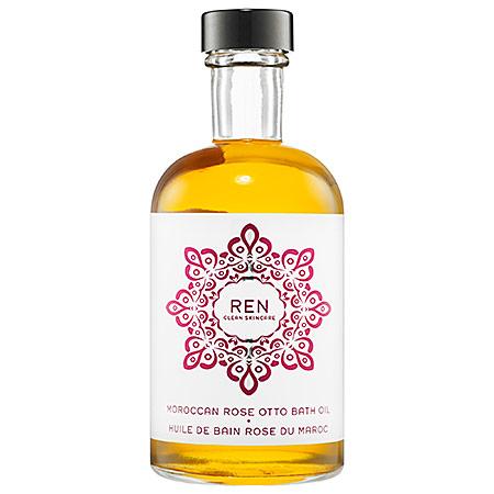 Ren Moroccan Rose Otto Bath Oil 4.08 Oz/ 121 Ml