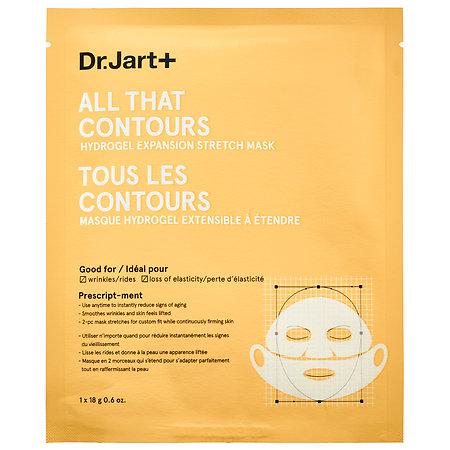 Dr. Jart+ All That Contours Hydrogel Expansion Stretch Mask 1 X 0.6 Oz Mask/ 1 X 17 G