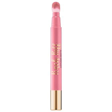 Too Faced Peach Puff Long-wearing Diffused Matte Lip Color Peachin' To The Choir 0.07 Oz/ 2 Ml
