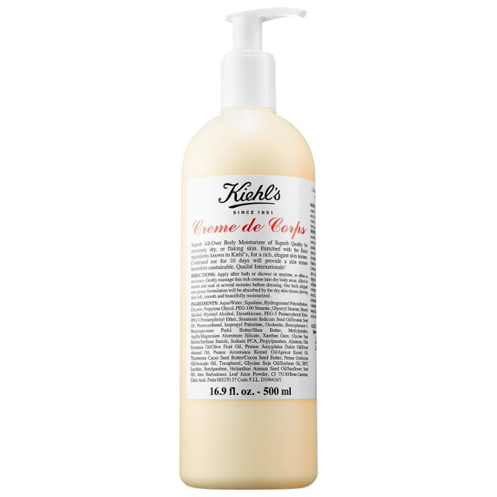 Kiehl's Since 1851 Crme De Corps 16.9 Oz/ 500 Ml