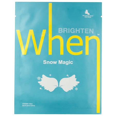 When Snow Magic Sheet Mask 0.8 Oz