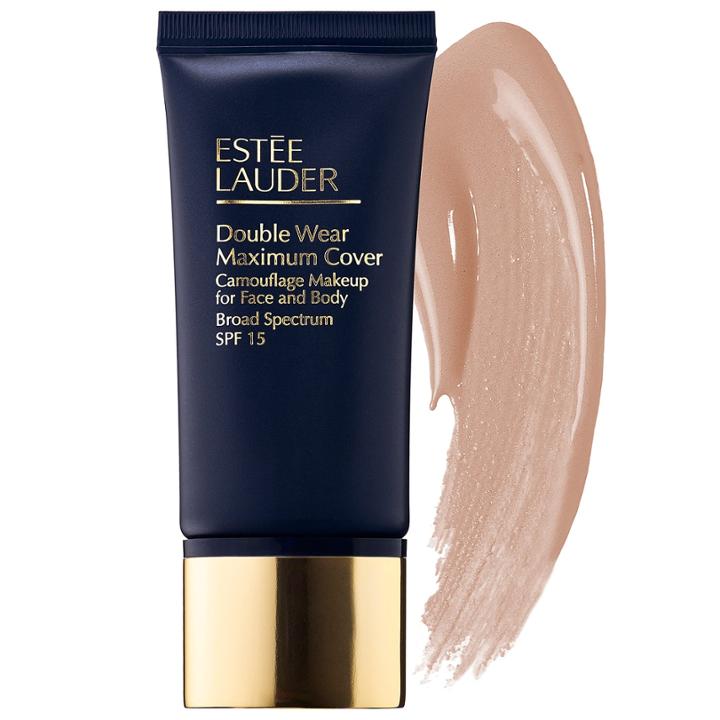Este Lauder Double Wear Maximum Cover Camouflage Foundation For Face And Body Spf 15 3c4 Medium/deep 1 Oz