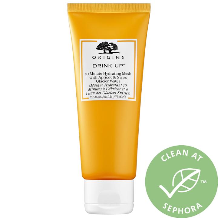 Origins Drink Up&trade; 10 Minute Hydrating Mask With Apricot & Swiss Glacier Water 2.5 Oz/ 75 Ml