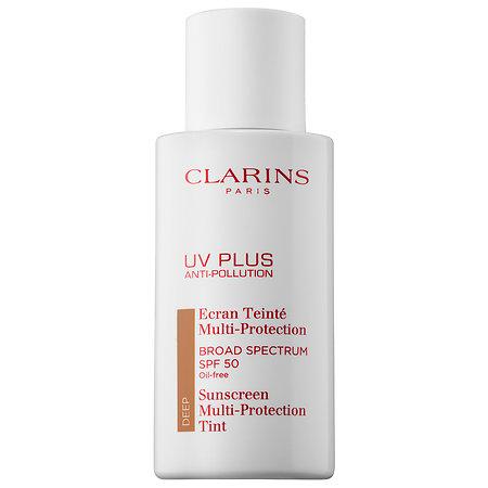 Clarins Uv Plus Anti-pollution Sunscreen Multi-protection Tint Spf 50 Deep 1.7 Oz
