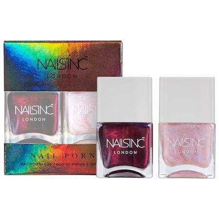 Nails Inc. Nail Porn Nail Polish Duo Drty Girl/ Always On Top