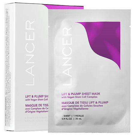 Lancer Lift & Plump Sheet Mask 4 X 0.9 Oz Sheets