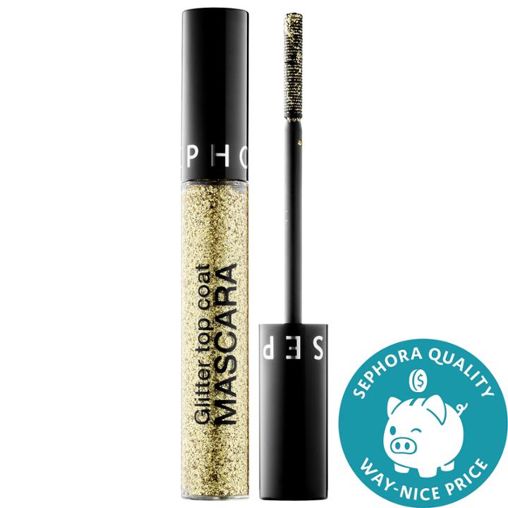 Sephora Collection Glitter Mascara Top Coat Gold 0.33 Oz/ 10 Ml