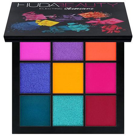 Huda Beauty Obsessions Eyeshadow Palette Electric 9 X 0.05 Oz/ 1.3 G