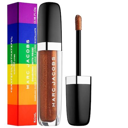 Marc Jacobs Beauty Enamored (with Pride) Dazzling Lip Lacquer Lipgloss 374 Get Lucky 0.16 Fl Oz/ 5.0 Ml