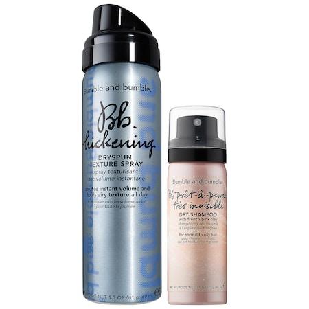 Bumble And Bumble Happy Hairdays Volume + Dry Cleansing Duo