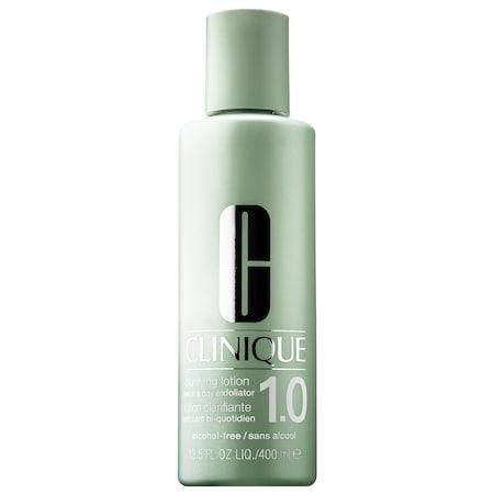 Clinique Clarifying Lotion 1.0 Twice A Day Exfoliator 13.52 Oz/ 400 Ml