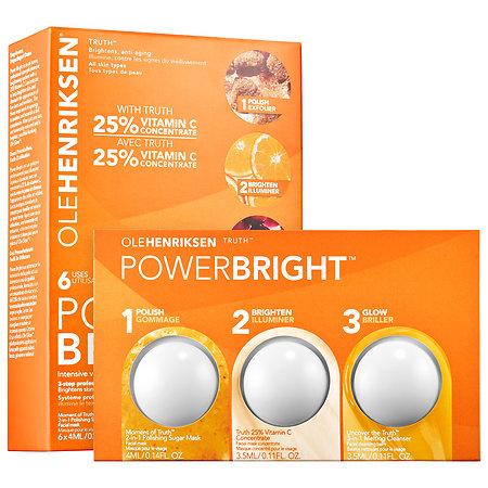 Ole Henriksen Power Bright(tm) 3-step Professional Brightening System 6 Treatments