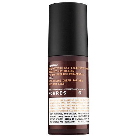 Korres Maple Anti-ageing Cream For Men Face And Eyes 1.69 Oz